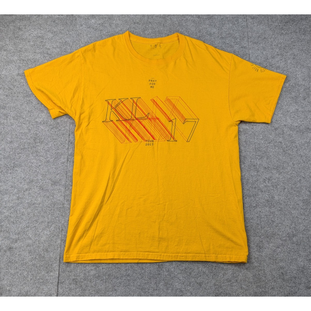 Kendrick Lamar Damn Tour Shirt Mens Large 2017 Merch Top Dawg Concert Music